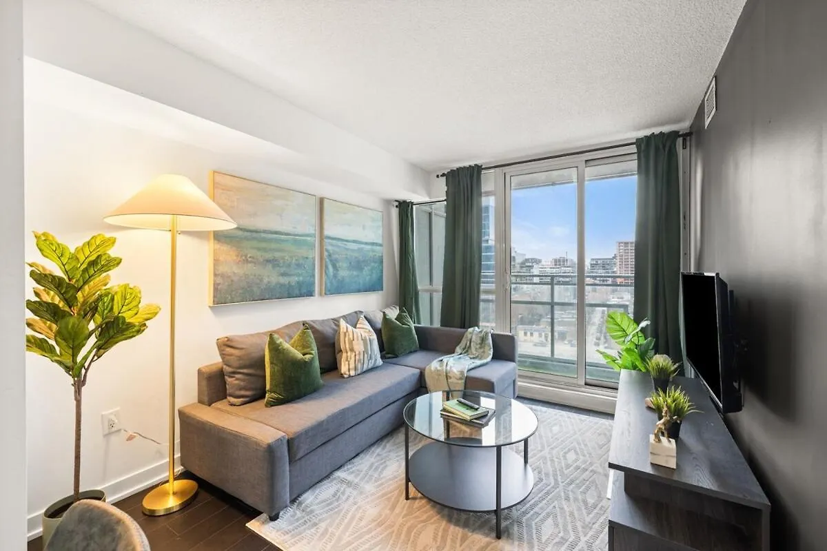 Modern 1Br King Suite, Central Downtown トロント アパート